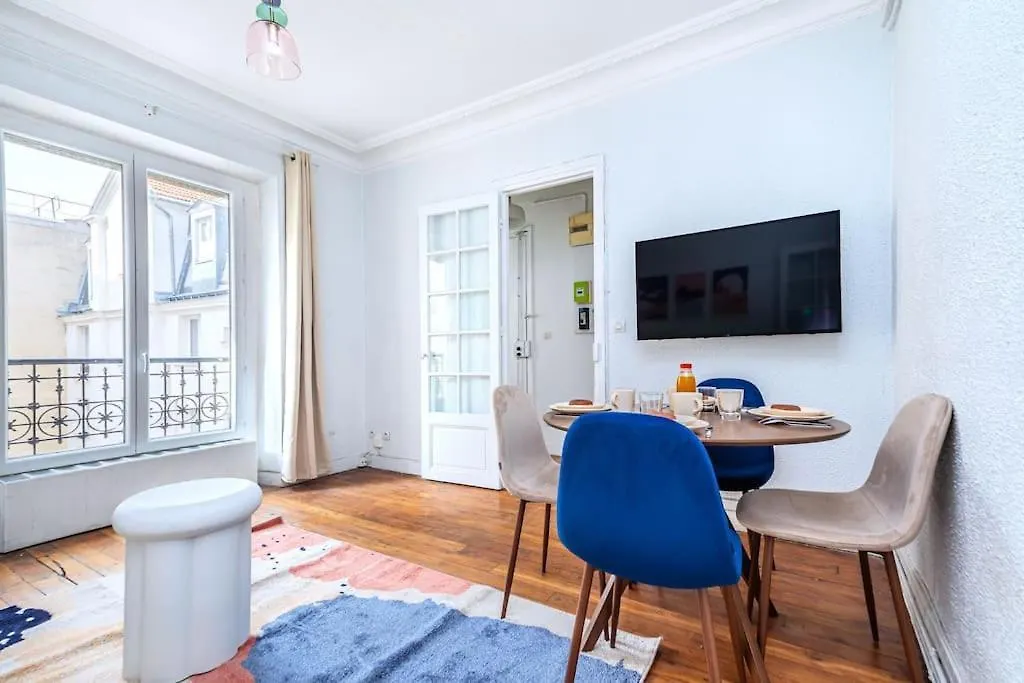 Blue And Pink Flat Next Montparnasse - II Apartamento Paris