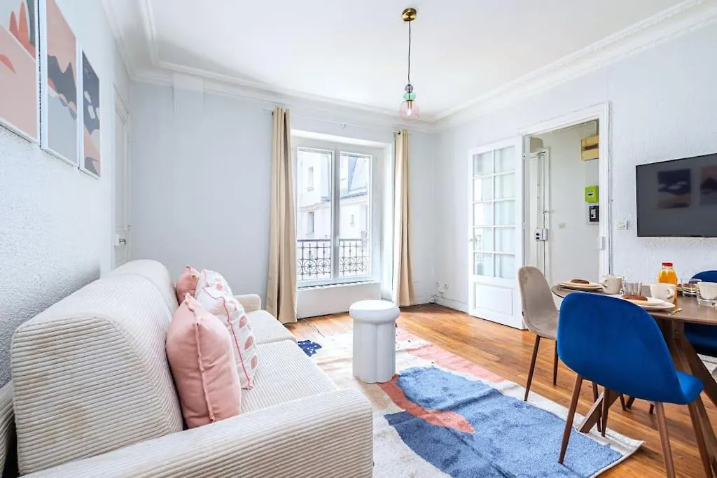Blue And Pink Flat Next Montparnasse - II Apartamento Paris